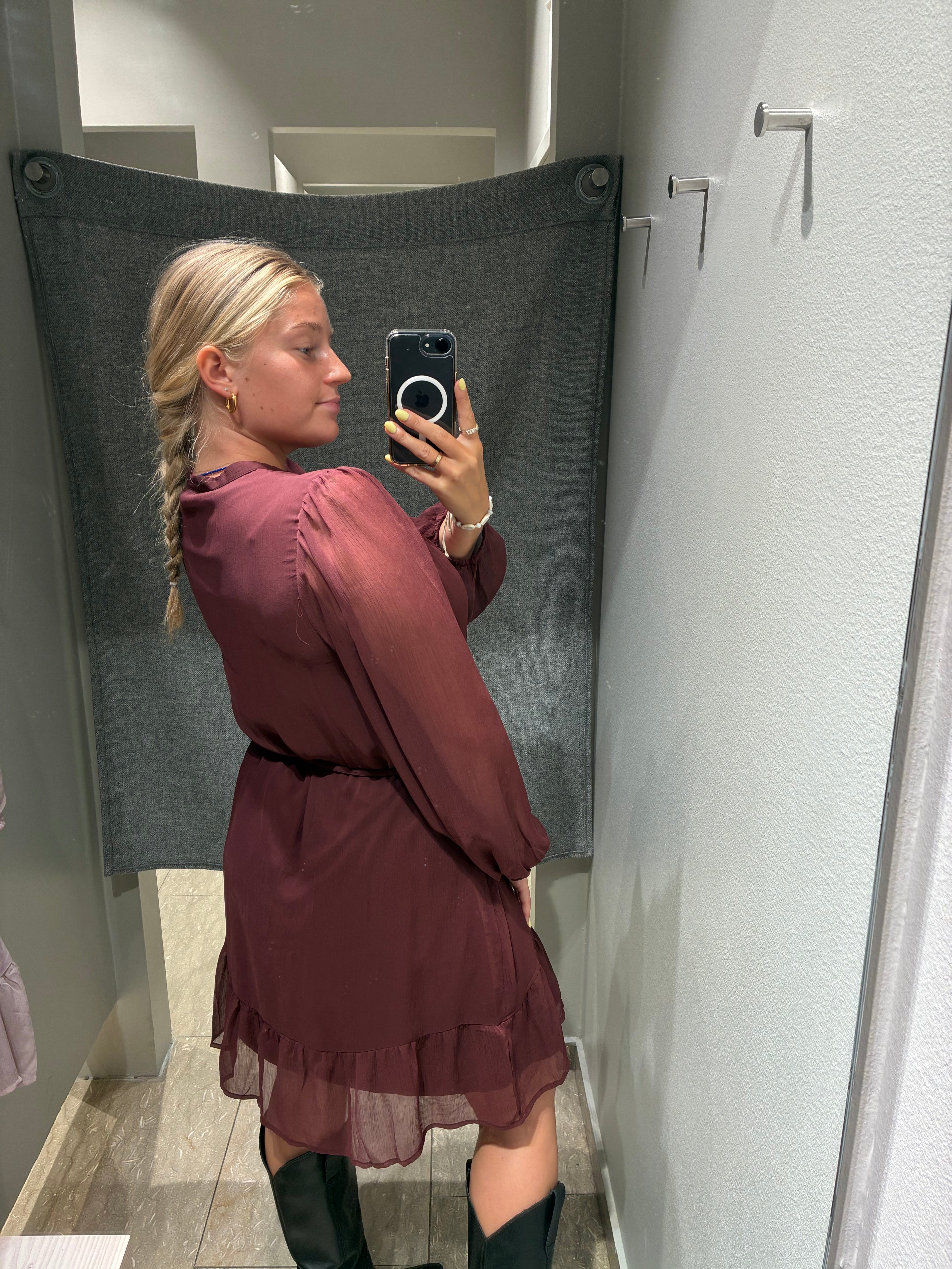 VIFALIA Short Dress - Fig